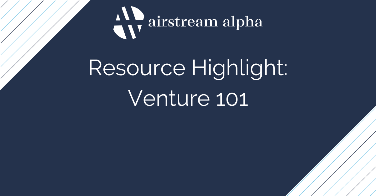 Read more about the article “Venture 101” by Venture Forward
