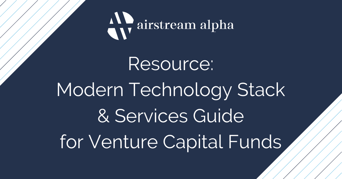 Read more about the article Modern Technology Stack & Services Guide for Venture Capital Funds